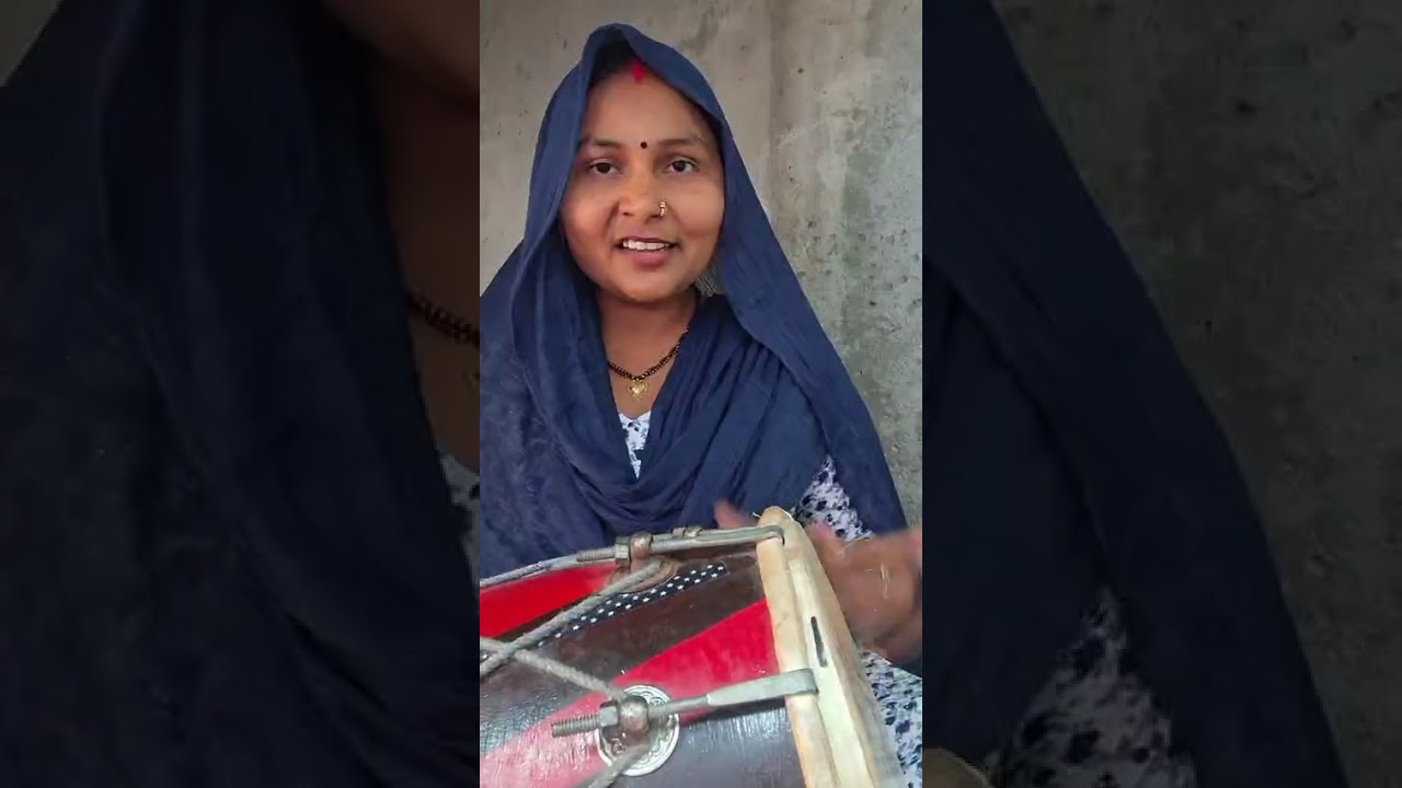 बहुत ही प्यारा भजन मैया यह बता बैठी है क्यों पहाड़ोंमें  #bhajan #youtube #dholakvadak #viralvideo 