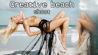 Creative Mirror Beach Photoshoot - Quarantine In Tulum Mexico