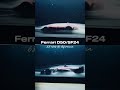 Ferrari D50 comparado con SF24 #f1 #diecast #tuneldeviento #shorts
