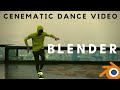 Cenematic dance animation in blender 281 cycles
