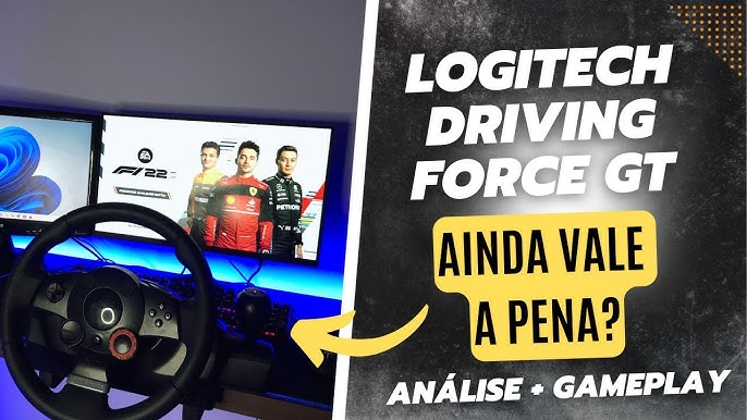 Volante e Pedal Logitech Driving Force GT - 941-000020 — HARDSTORE  Informática - Loja de Informática e PC Gamer em Porto Alegre e Caxias do Sul