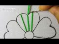 Modern Hand Embroidery Super Unique Decorative Needle Work Flower Design With Easy Sewing Tutorial