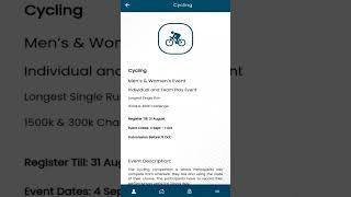 SCC 2023: How to register for Cycling? screenshot 1