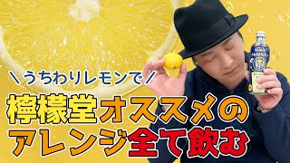 理科「檸檬堂 うちわりレモンで作るレモンサワーのオススメアレンジを全部飲んでみたら大河ドラマみたいになった!?」