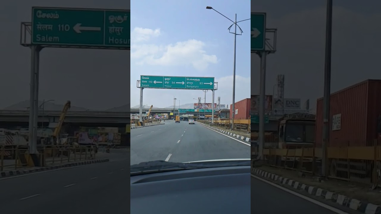 Krishnagiri Salem Bypass 🔥 | TN 24 