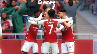 FC 24 - Man United vs Arsenal ft. Saka, Bruno, Havertz | PC Gameplay!!