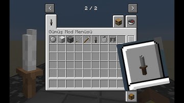 Sıfır Kodlama ile Mod Yapma [8.Bölüm Creative Menüsü] Çook Kısa Bölüm