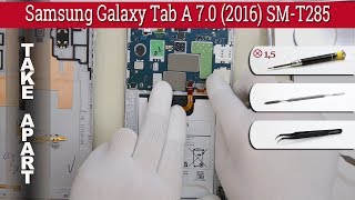 Ganti LCD Samsung Tab A 2016 T285 (cara ganti lcd tab A). 