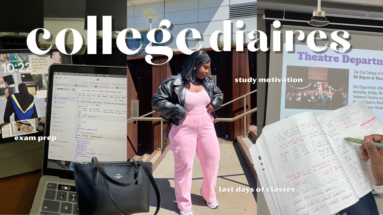 STUDY VLOG week in my life as a college student (Spring Semester ep 6)
