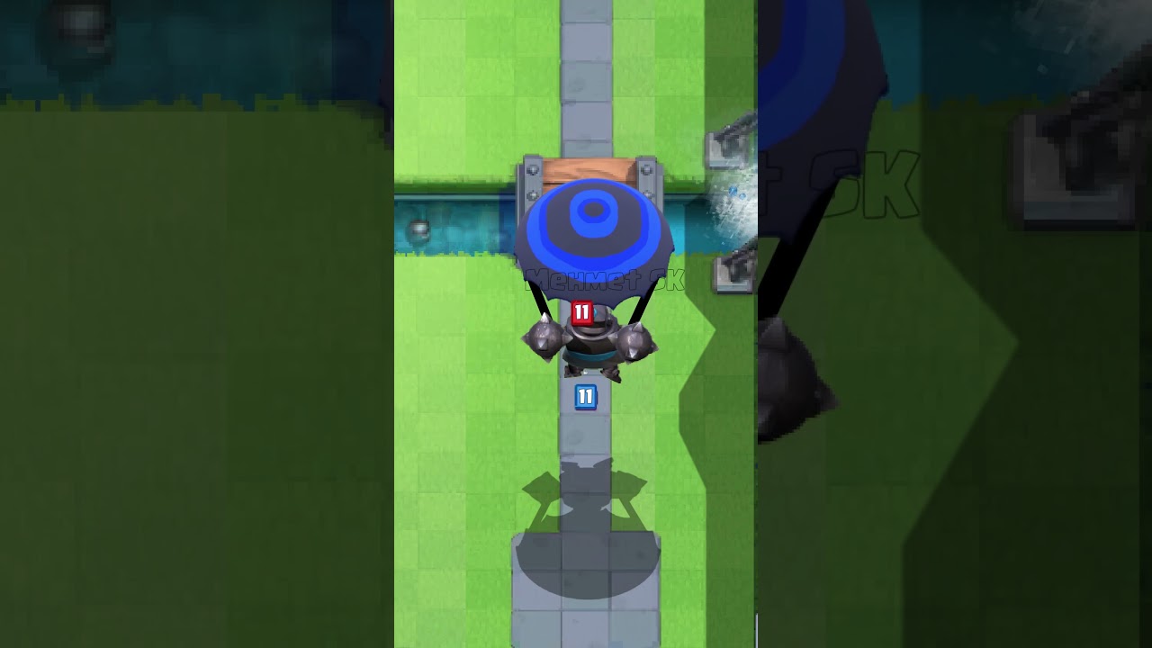 Mega Knight With Parachute Concept