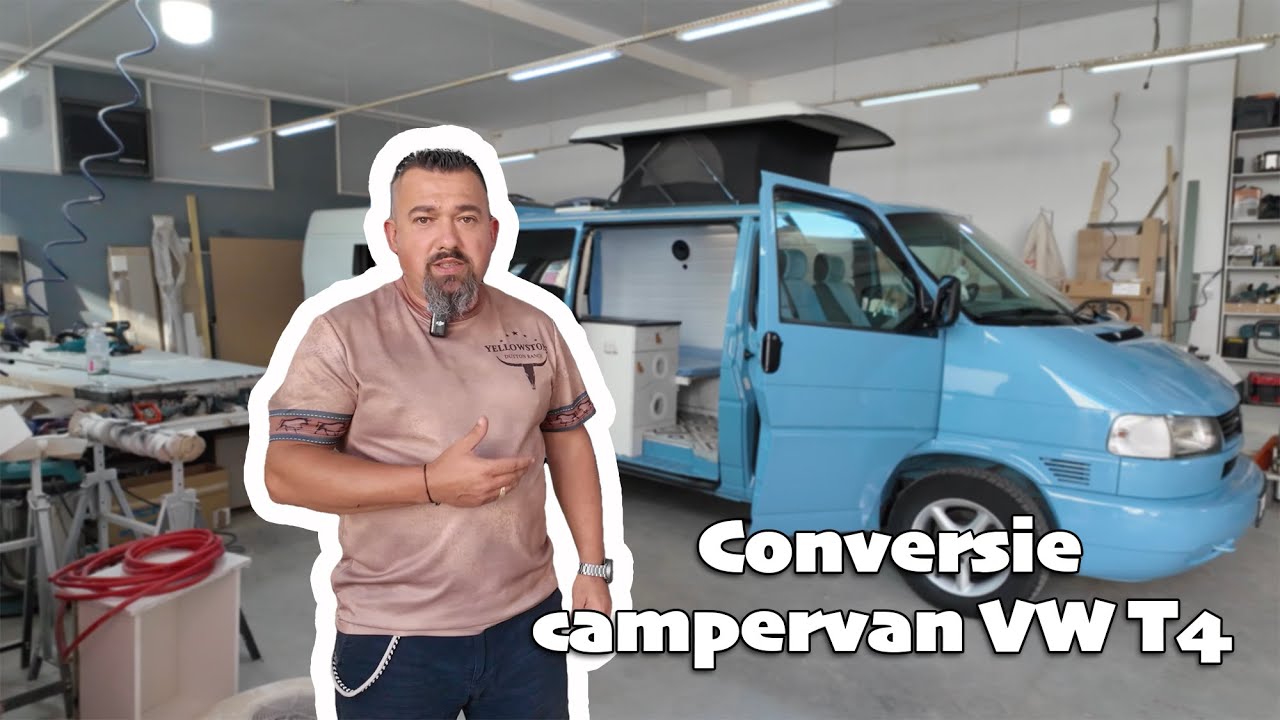 🌟Переделка кемпервана VW T4 🚌 сделана Visual Mob Conversion из Tg. Mureș