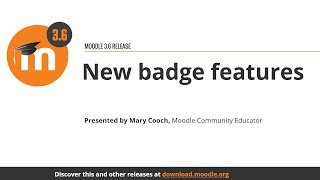 New badge features