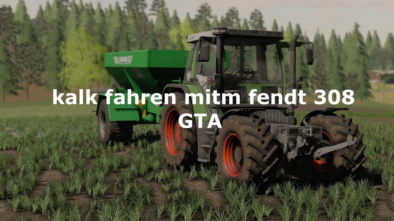 ls19 timelapse Ellerbach #5  kalk fahren💪🚜