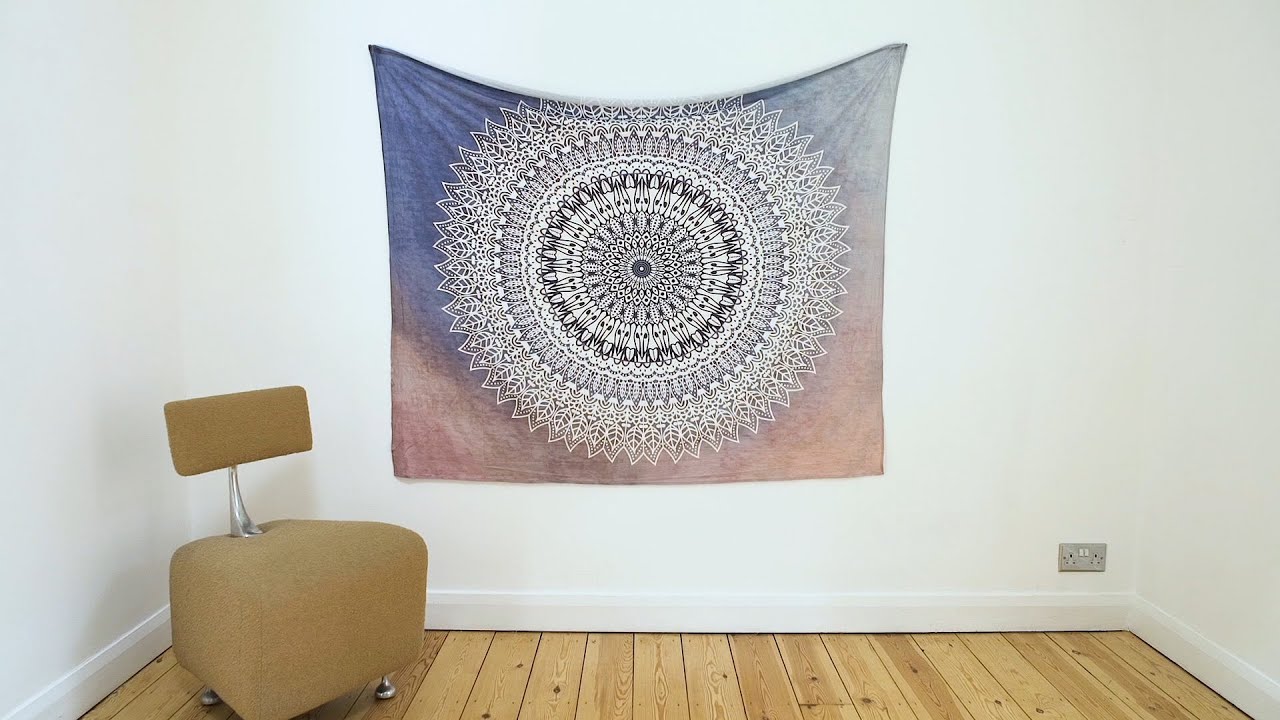 DIY Guide: 3 Easy Ways To Hang A Wall Tapestry - Society6 Blog