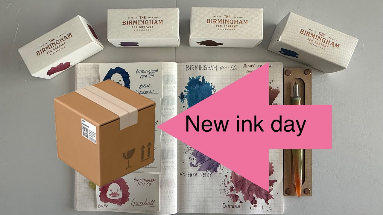 New ink day ✨ Birmingham Pen Co ✨