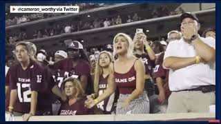 Seth Small Is The Texas A&M Field Goal Kicker, Watch His Family React As He Kicked The Game Winner