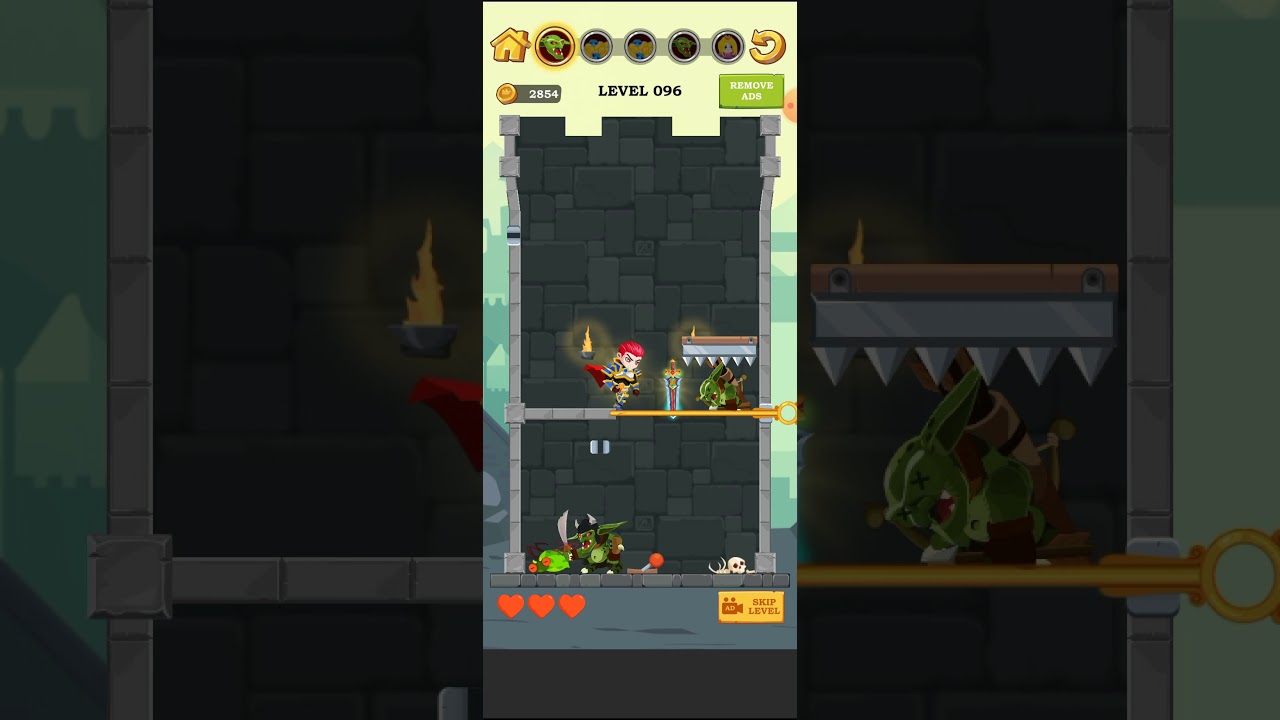 Hero Rescue Level 96 | Gameplay Walkthrough