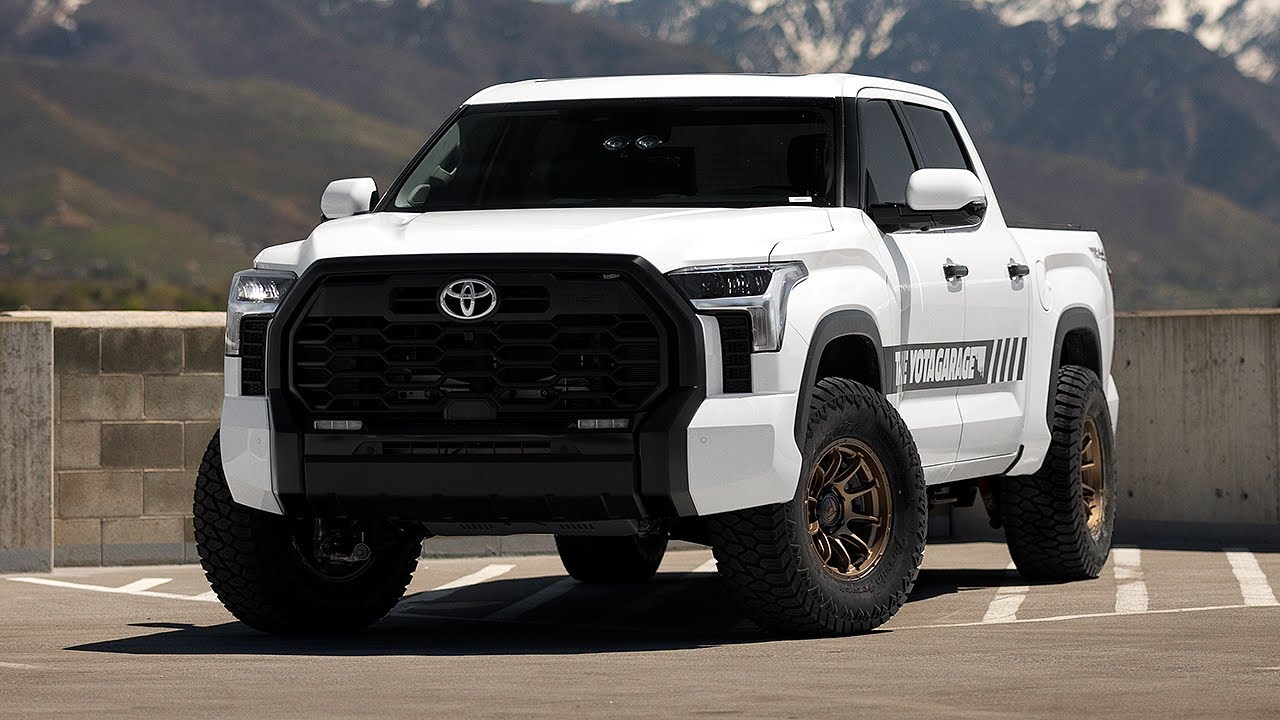 Jims Auto Sales, located in Harbor City CA, offers a Toyota Tundra with RC Suspension Lift, RC Shocks, 20-inch FUEL Wheels, and 35-inch FUEL Tires (Inventory ID: 20637685).