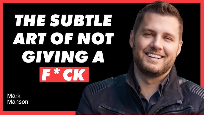 Mark Manson is the rudest self-help guru ever