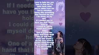 Love to hate me lisa&#39;s rap lyrics