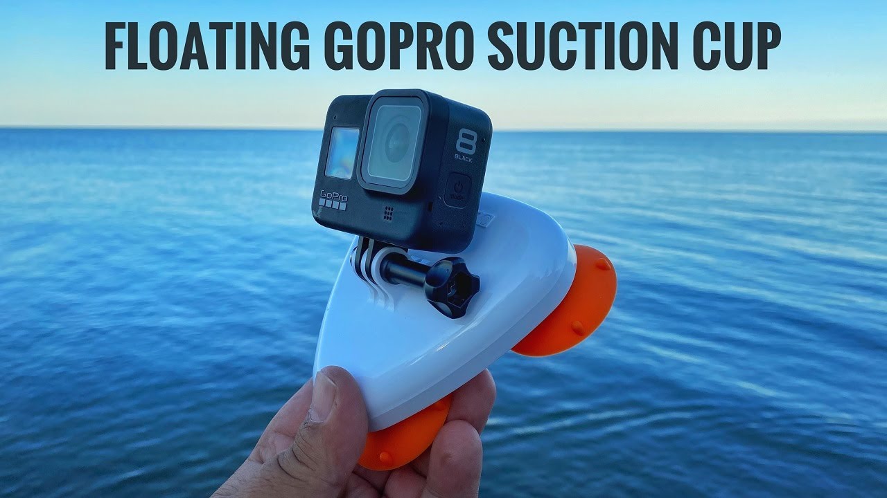 Bodhi Floaty Suction Cup Mount For Gopro Max 360 And Hero Cameras