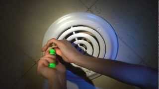 Truaire Smoothglide Ceiling Diffuser Damper Installation Retrofit Vent Cover Heating Cooling Hvac You Truaire Smoothglide Ceiling Diffuser, Round Ceiling Air Conditioning Vent Covers