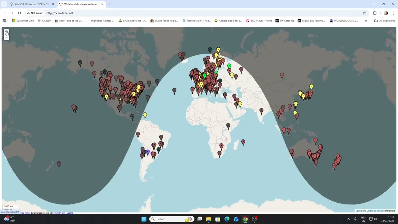 Listening without a receiver- using the online SDR's - YouTube