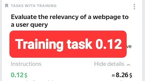 Evaluate the relevancy of a webpage to a user query