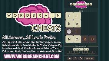 WordBrain Penguin 15 Cheats | WordBrain Cheats | Penguin 15 Answer