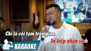 [KARAOKE] Cát Bụi Cuộc Đời - Đạt Võ