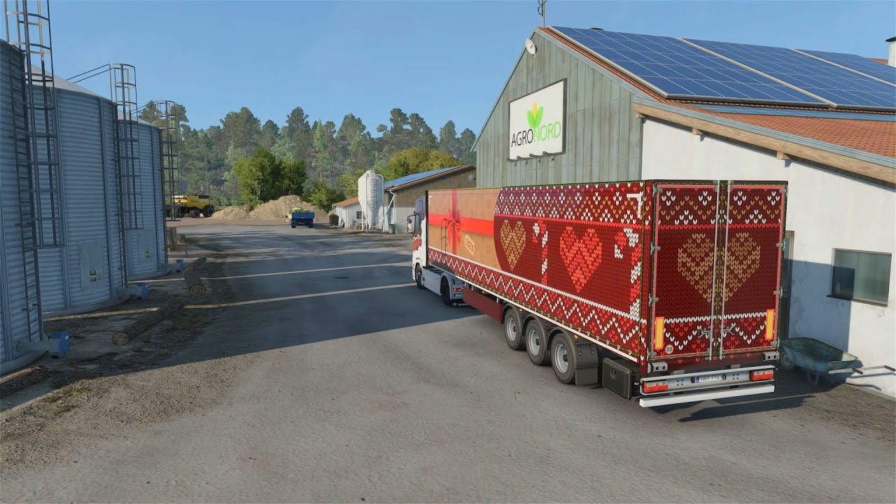 ETS2 külső megbízás: Karlstad (S) - Winterland (WL)