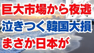 巨大市場から夜逃 泣きつく韓国大損 まさか日本が