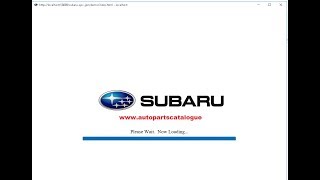 Subaru Fast EPC 3 Japan Parts Catalog 04.2018 Subaru Fast EPC 3 Japan Parts Catalog 04.2018