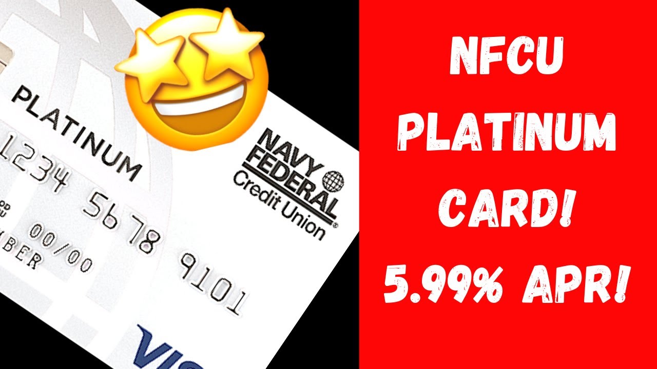 Navy Federal Platinum Credit Card Has Super Low APR! - Watch This Before Applying! - YouTube