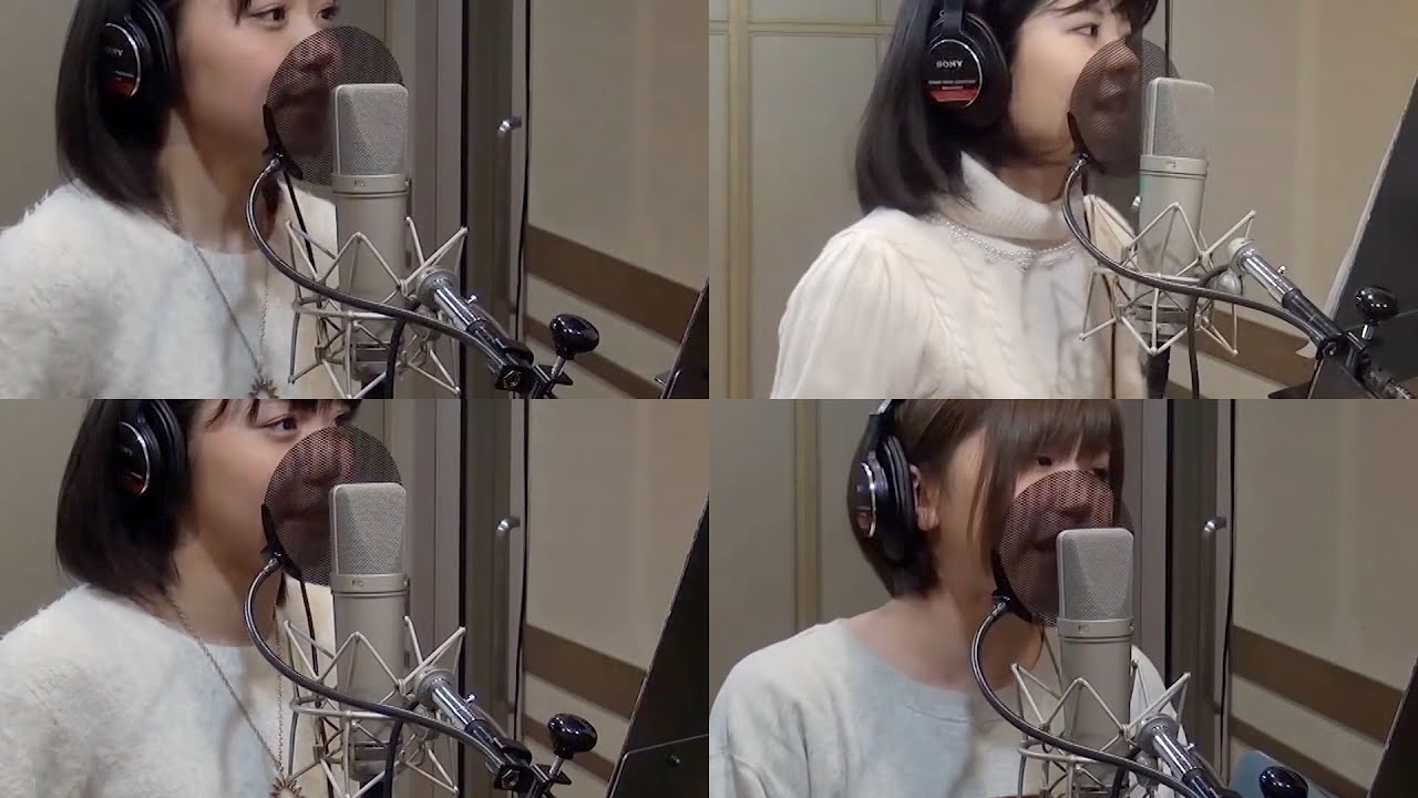 竹内朱莉×田村芽実×室田瑞希 (アンジュルム)『次々続々』ボーカルREC一本繋ぎ