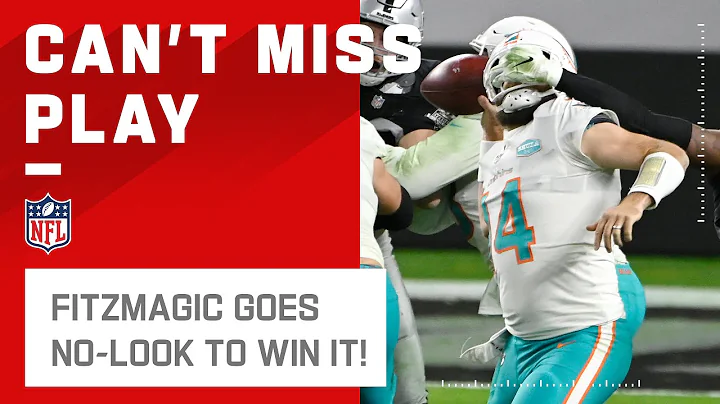 CRAZY Ending to Dolphins vs. Raiders, Sprinkled w/...