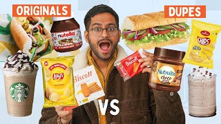 TESTING FOOD DUPES VS THE ORIGINAL 😳 WAS ANYTHING WORTH TRYING??