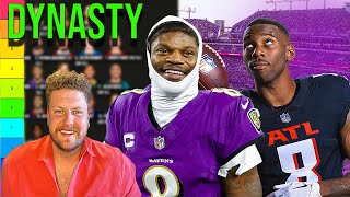 Dynasty Fantasy Football QB & TE Rankings (Top 16)