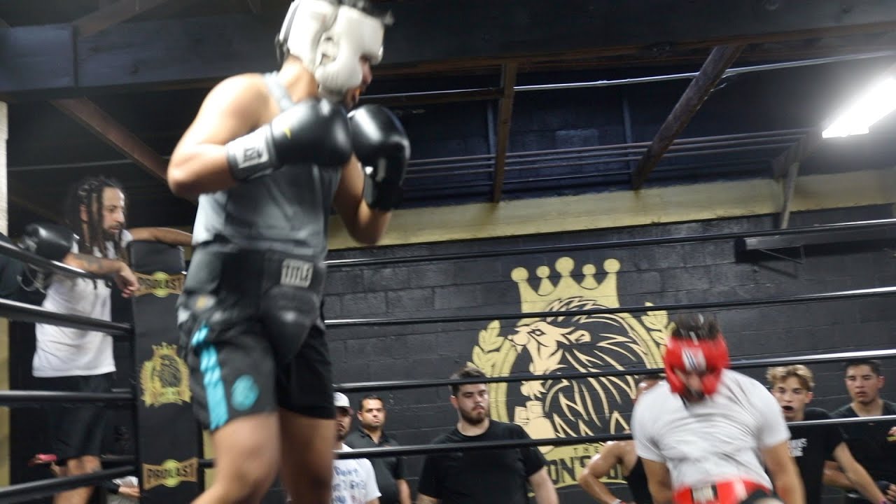 Lion's Den Boxing Gym Spars Benjamin Boxing Bay Area Boxing Working