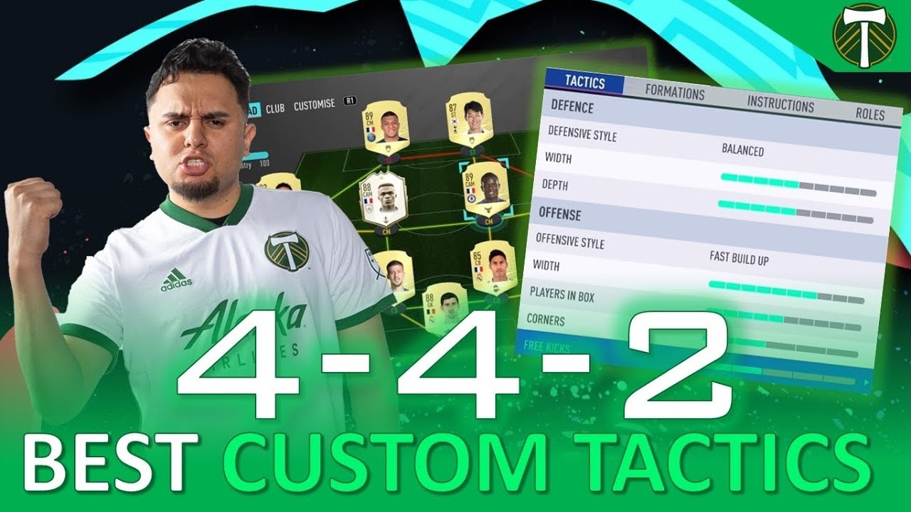 FIFA 20 Counter Possession Players (442 Tactics) !!!