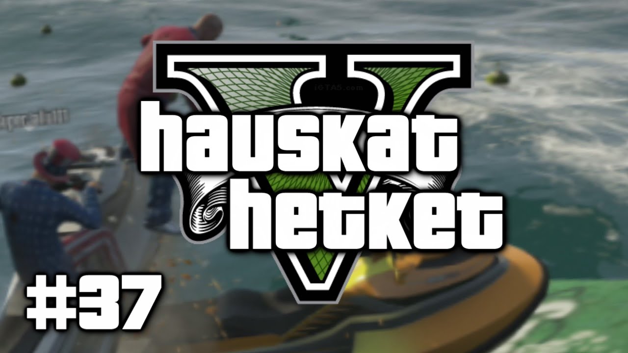 Hauskat Hetket #37 | GTA V (Perseilyä & Vesileikkejä)
