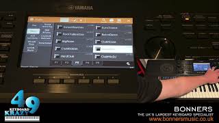 Yamaha PSR-SX920 Keyboard - Dance Styles Part 2/2