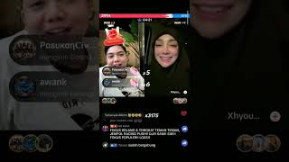 febry livee bersama celine #febry #pasukaniclik #celine