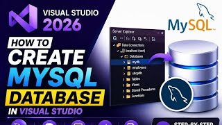 How to Create a MySQL Database in Visual Studio 2026 | Step-by-Step Tutorial