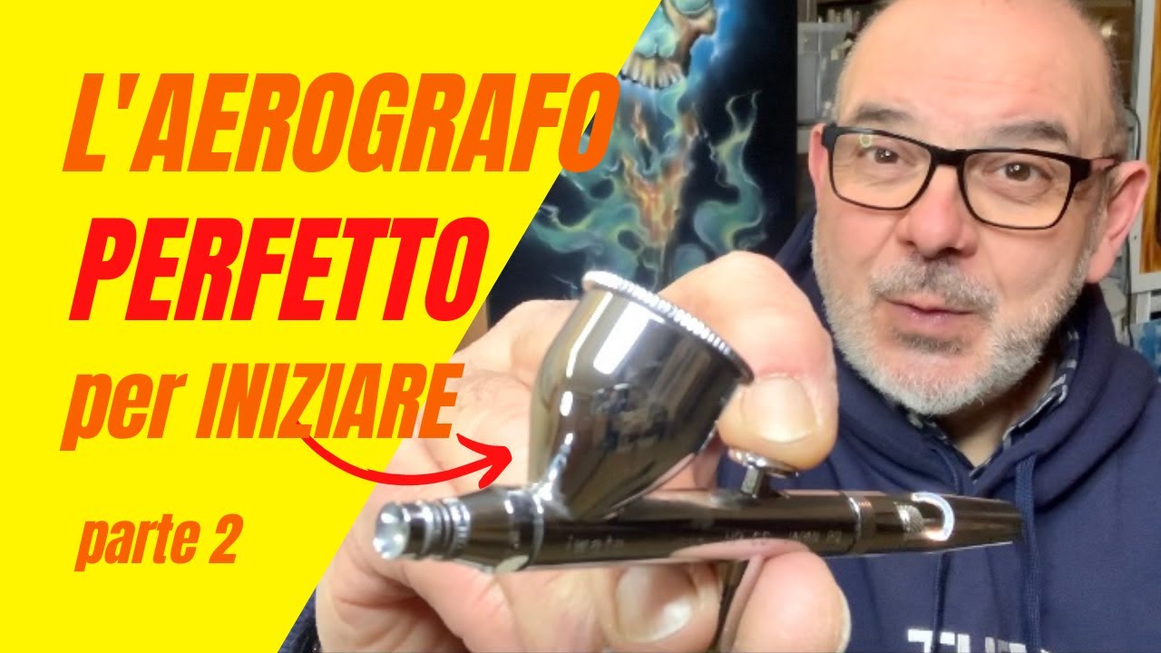Nero. Aerografo Con Ricarica USB. Il Primo Portatile Con Compressore E Batteria Integrata - Foto 6