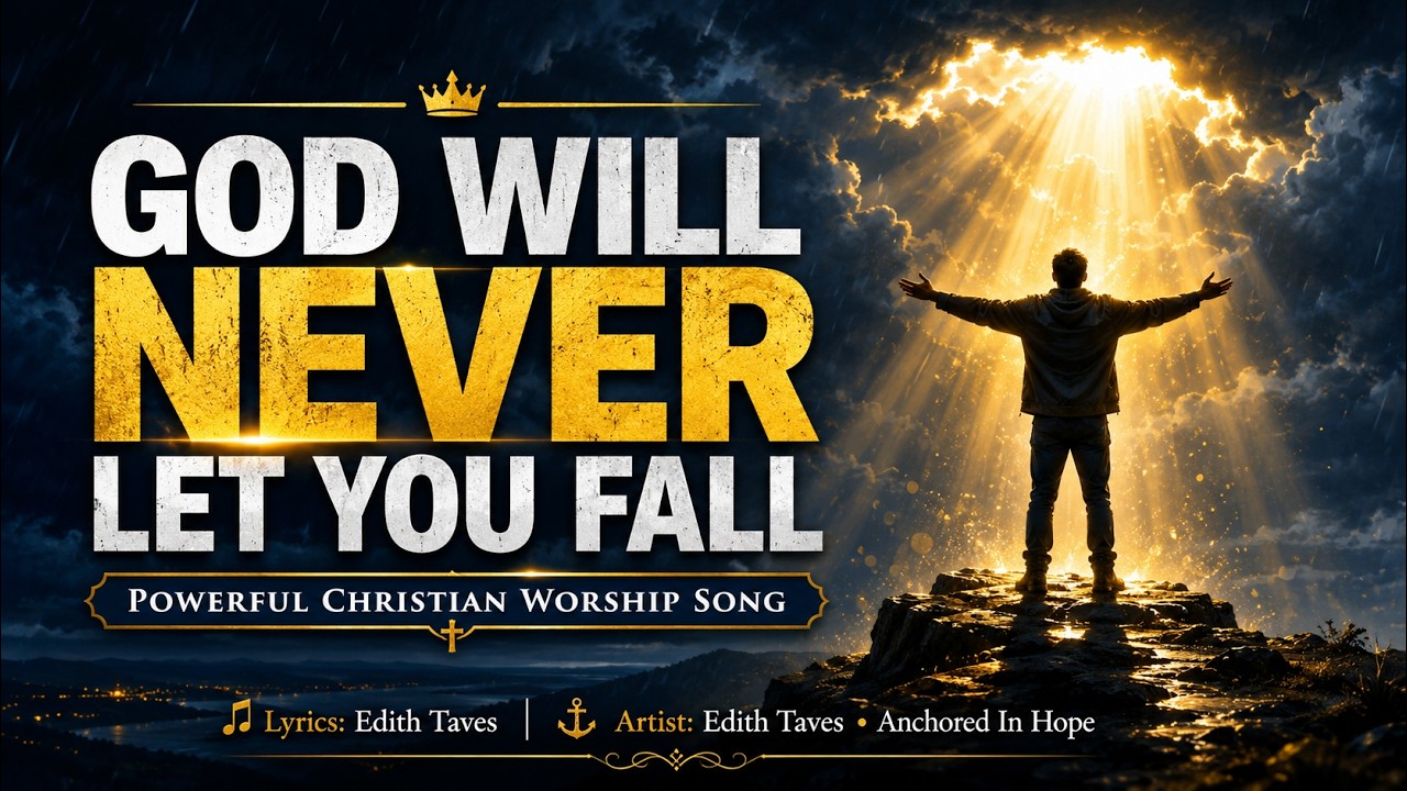 God Will Never Let You Fall | Powerful Christian Worship Song About God ...