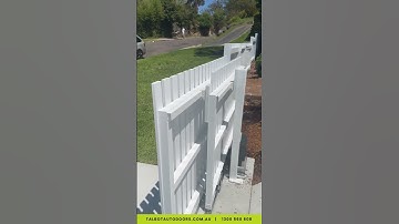 Automatic Telescopic Sliding Gate #shorts