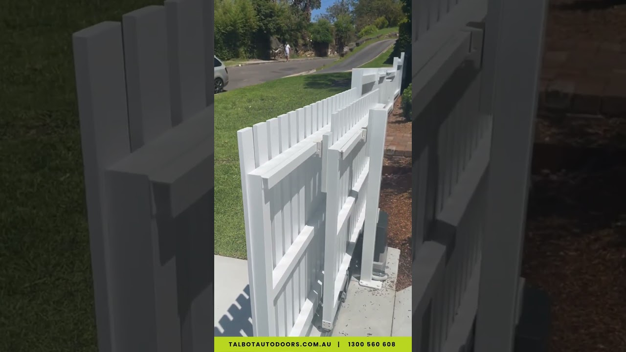 Automatic Telescopic Sliding Gate #shorts