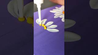 How To Paint A Daisy Flowers Daisy Acrylic Painting