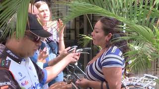 Trabajadoras sexuales son retiradas del Parque Morelos por policías y presentan queja ante CEDH